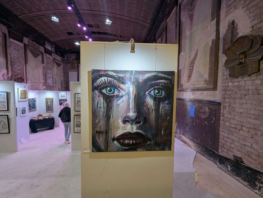 Photograph from the Art at the Picturehouse CREW Arts Community Exhibition in May 2026.