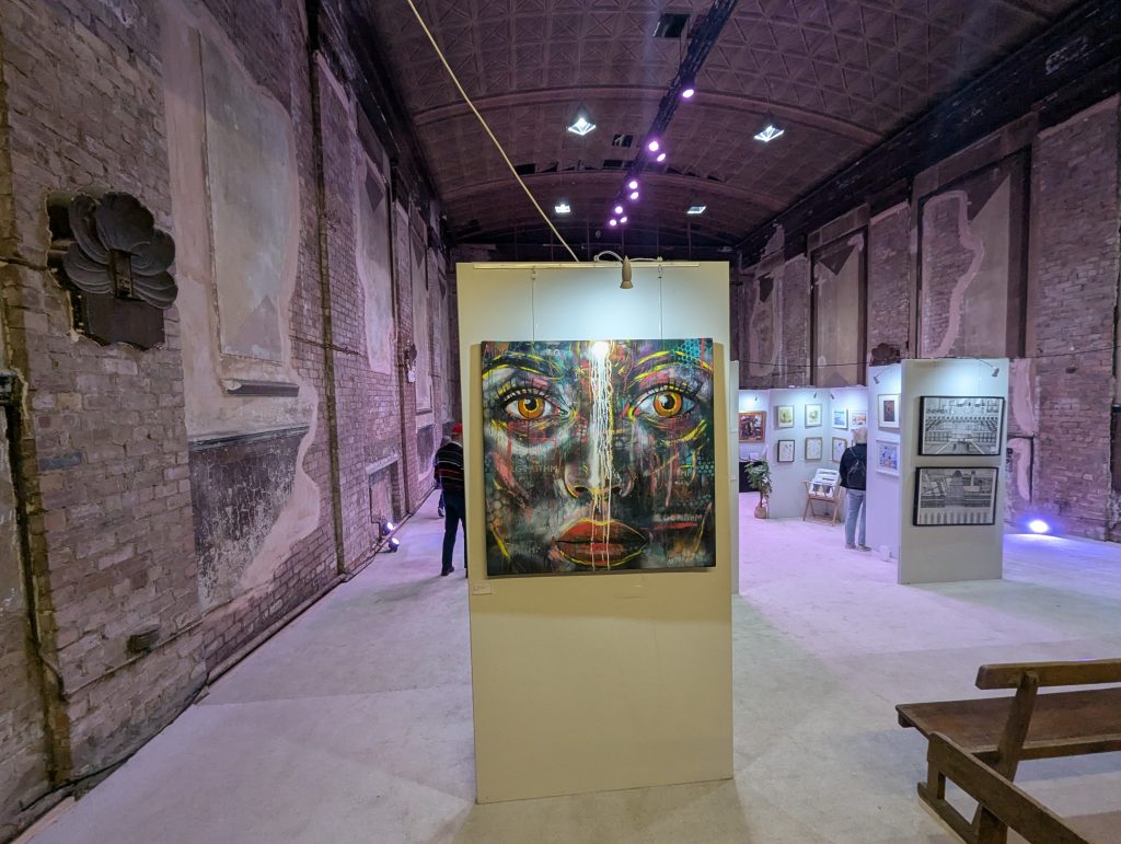 Photograph from the Art at the Picturehouse CREW Arts Community Exhibition in May 2026.