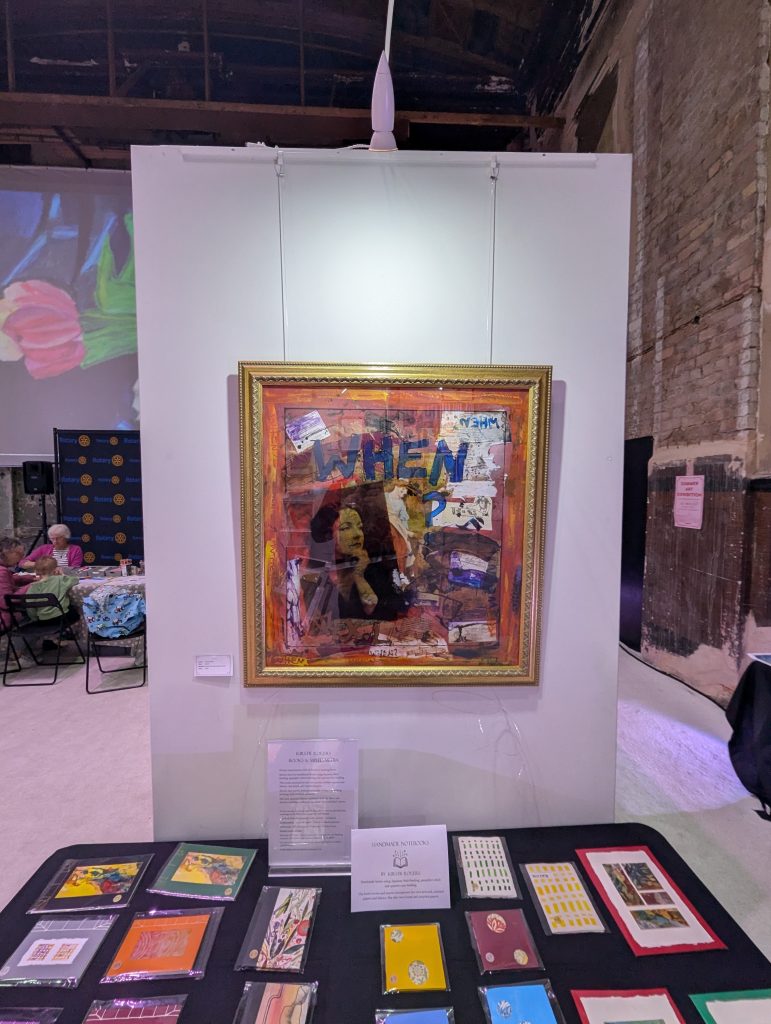 Photograph from the Art at the Picturehouse CREW Arts Community Exhibition in May 2026.