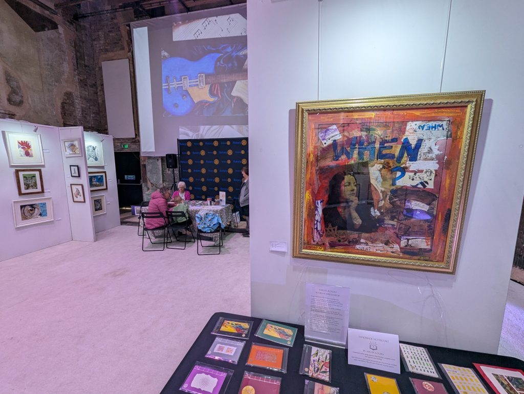 Photograph from the Art at the Picturehouse CREW Arts Community Exhibition in May 2026.